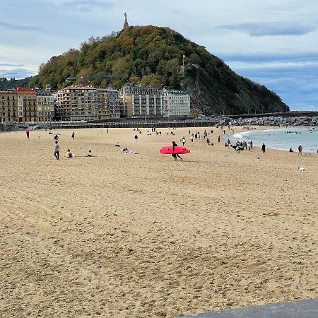 Usandizaga Apartment, Second Line Beach, Free Parking San Sebastián Exterior foto